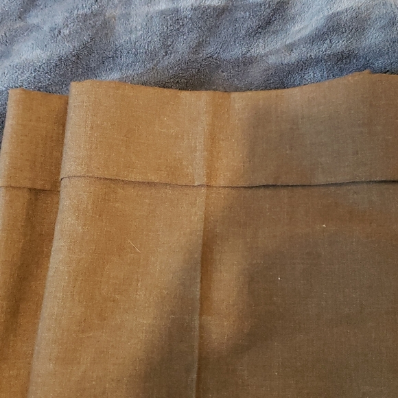 Ann Taylor fully lined wool blend cuffed slacks - Picture 3 of 12